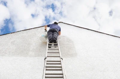 Peinture extérieure à Mialet — façades et ravalement